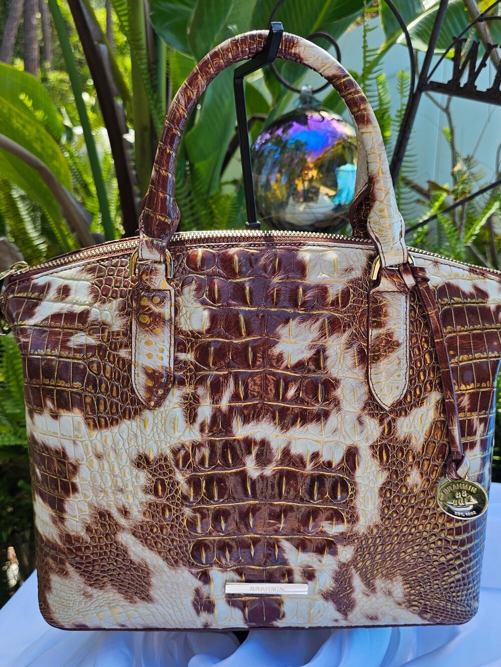 Brahmin Duxbury Satchel Summer Rodeo Melbourbe NWT  🩷🤠